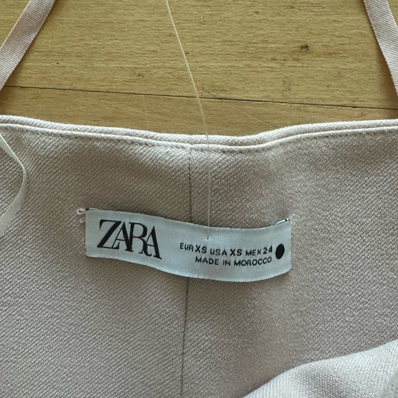 ZARA | Blush Pink Tube Top - Picture 3 of 6